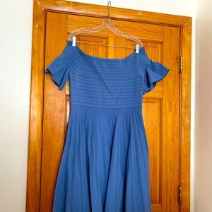 Ted Baker periwinkle blue dress